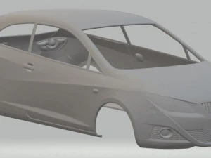 asiento ibiza 2008 carrocer&iacute;a imprimible coche Modelo de impresión 3D