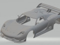 porsche 918 rsr printable body car 3D प्रिंट मॉडल