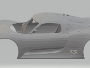 porsche 918 rsr printable body car 3D Print Model