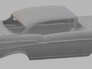 chevrolet 210 sport coupe 1957 printable body car 3D प्रिंट मॉडल