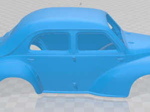 renault 4cv 1955 printable body car Modèles 3D en vedette