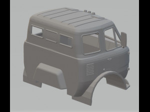maz 500 printable truck 3D Принт Модель