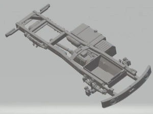 maz 500 printable truck 3D Print Model