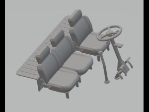 maz 500 printable truck 3D Принт Модель