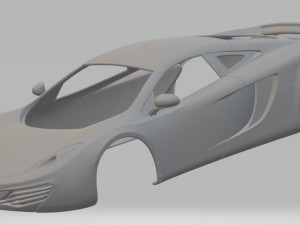 mc laren mp12 coupe printable body car 3D प्रिंट मॉडल