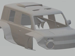 scion xb dakar для друку кузова 3D Принт Модель