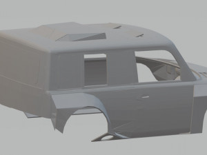 scion xb dakar printable body car 3D Принт Модель