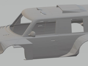 scion xb dakar printable body car 3D Принт Модель