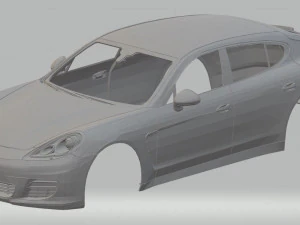 porsche panamera printable body car 3D Print Model