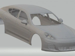 porsche panamera printable body car 3D Print Model