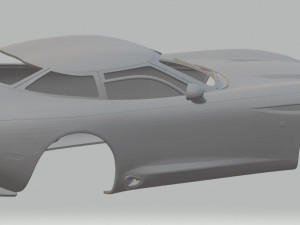 alfa romeo zagato tz3 printable body car 3Dプリントモデル
