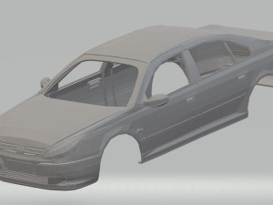 peugeot 607 printable body car Model do druku 3D