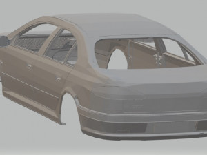 peugeot 607 printable body car Model do druku 3D