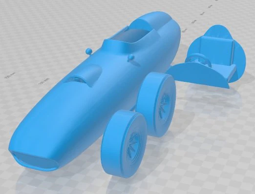 Ferrari 256 F1 Printable Car 3D Print Model .c4d .max .obj .3ds .fbx .stl .blend 