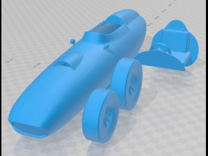 Ferrari 256 F1 Printable Car 3D Print Model