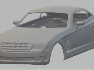 chrysler crossfire printable body car 3D Print Model