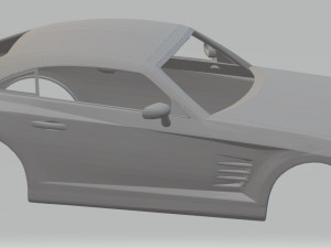 chrysler crossfire printable body car 3Dプリントモデル