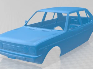 seat 131 - fiat 131 printable body car 3D Print Model