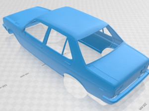 seat 131 - fiat 131 printable body car 3D Принт Модель