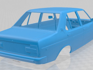 seat 131 - fiat 131 printable body car 3D Принт Модель
