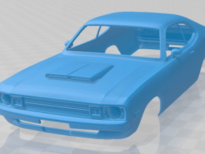 dodge demon 340 1972 printable body car 3D Print Model