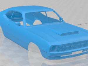 dodge demon 340 1972 printable body car 3D Print Model