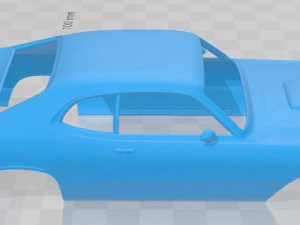 dodge demon 340 1972 printable body car 3D Print Model