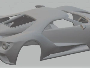 gt 2017 printable body car 3D Print Model