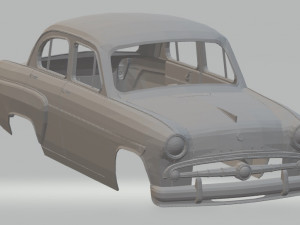 moskvitch 407 printable body car 3D Print Model