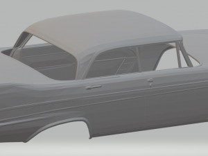 Plymouth belvedere 1959 printable body car 3D प्रिंट मॉडल
