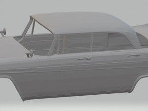 Plymouth belvedere 1959 printable body car 3D प्रिंट मॉडल