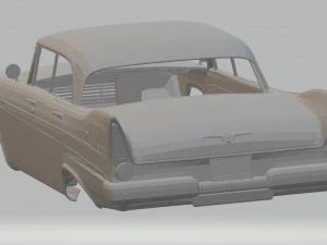 Plymouth belvedere 1959 printable body car 3D Print Model