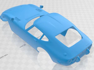 toyota 2000 gt 1967 printable body car 3D Print Model