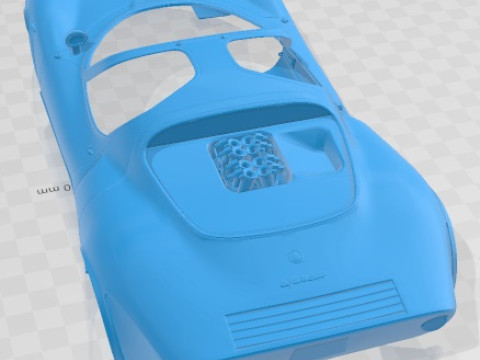 Alfa Romeo 33 Stradale 1968 Printable Car 3D प्रिंट मॉडल