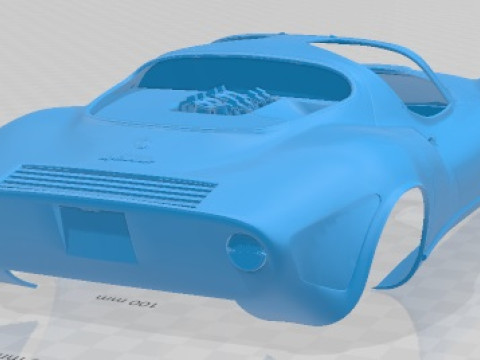 Alfa Romeo 33 Stradale 1968 Printable Car 3D प्रिंट मॉडल