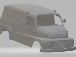 fiat 615 printable body van 3D Print Model