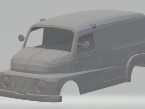 fiat 615 printable body van Model do druku 3D