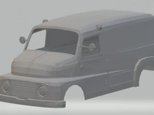 fiat 615 printable body van 3D Print Model
