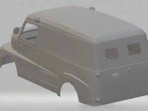 fiat 615 printable body van 3D Print Model