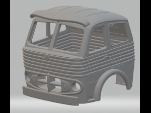 pegaso 2011 50 cabezon printable cabin truck Modelo de Impressão 3D