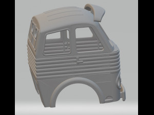 pegaso 2011 50 cabezon printable cabin truck Modelo de Impressão 3D