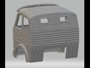 pegaso 2011 50 cabezon printable cabin truck 3D Print Model