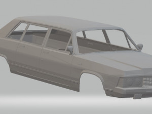 gaz 14 printable body car 3D Print Model