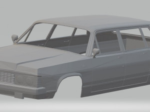 gaz 14 printable body car 3D 打印模型