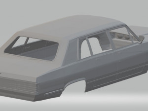 gaz 14 printable body car 3D 打印模型