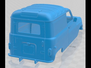 Renault 4 F4 1974 Printable Body Van 3D Print Model