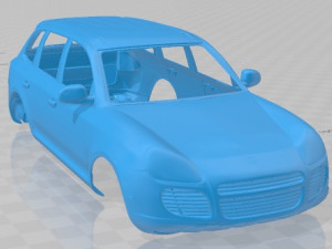 Porsche Cayenne S 2003 Printable Body Car 3D प्रिंट मॉडल
