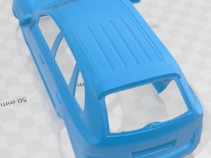 Porsche Cayenne S 2003 Printable Body Car 3D प्रिंट मॉडल