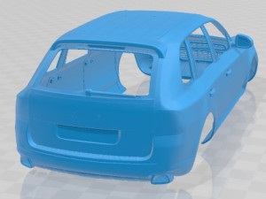Porsche Cayenne S 2003 Printable Body Car 3D प्रिंट मॉडल