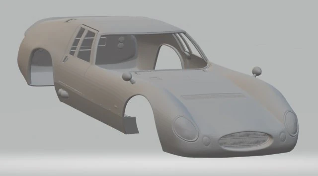 maserati tipo 151-3 printable body car 3D Print Model .c4d .max .obj .3ds .fbx .stl .blend 